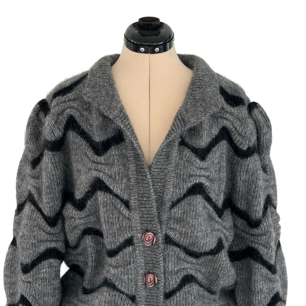 Sam Sam Wool Cardigan - Picture 2 of 7